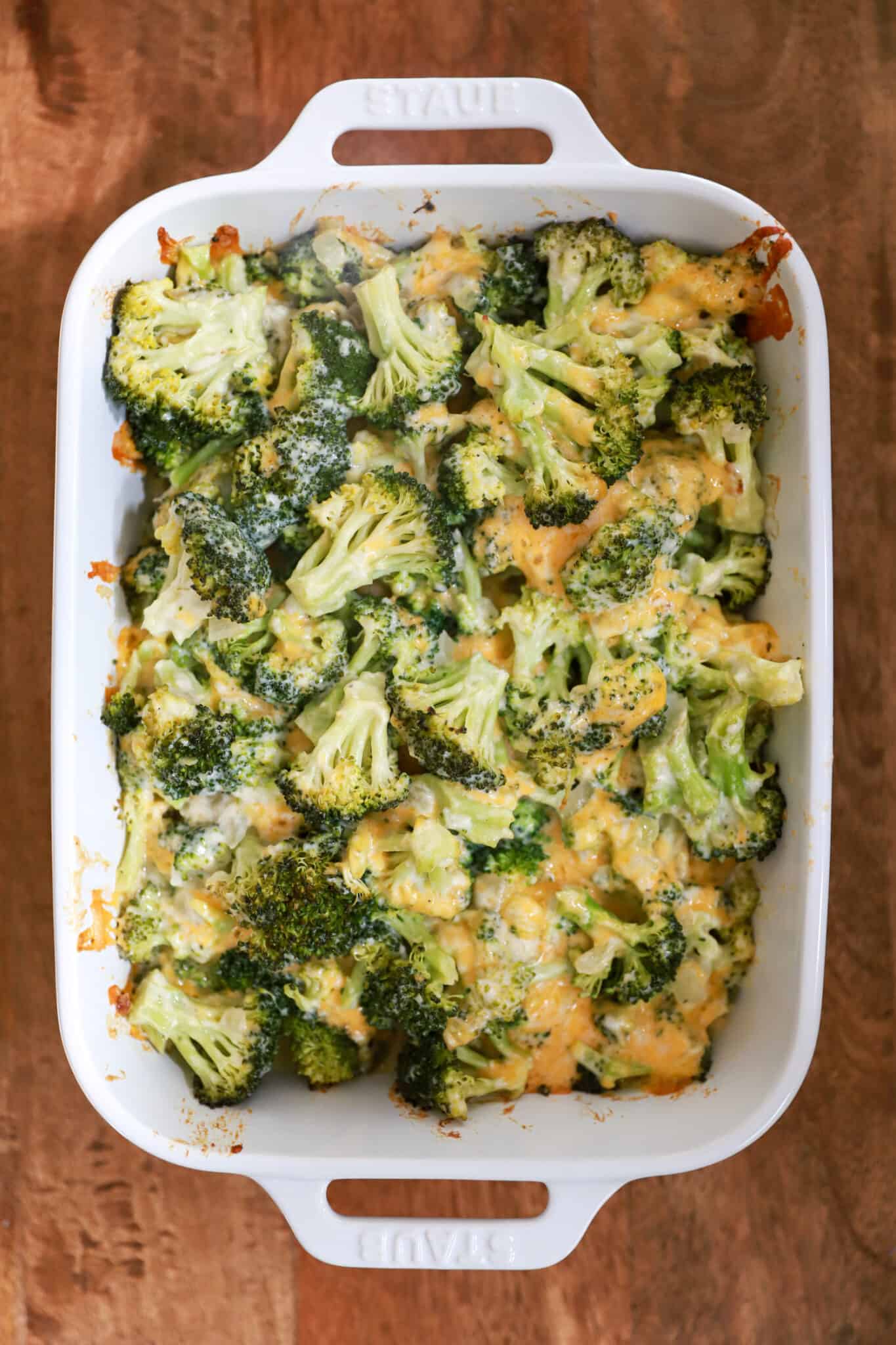 Broccoli Casserole with Ritz Crackers - My Therapist Cooks