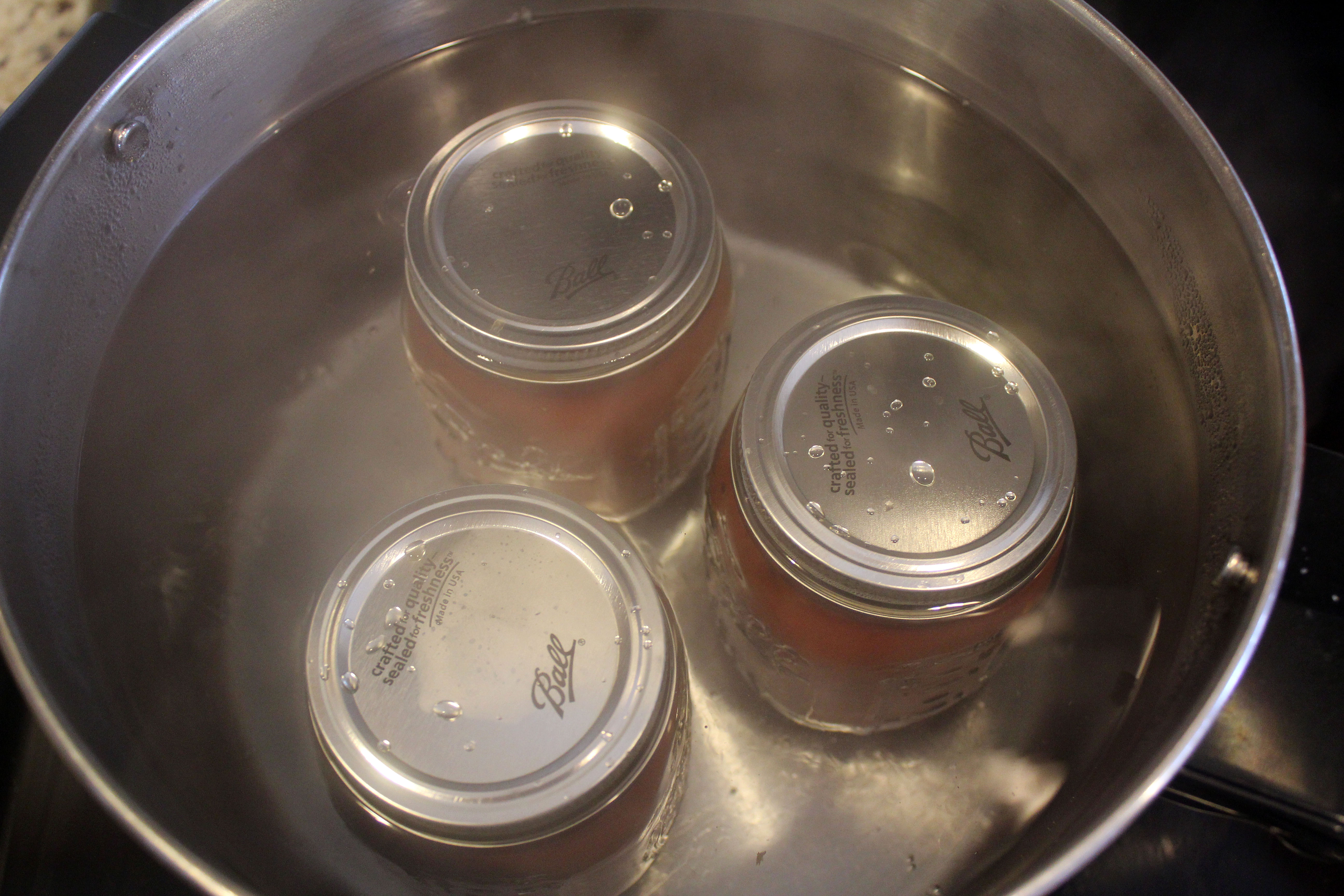 Let jars come to a boil for 30 minutes