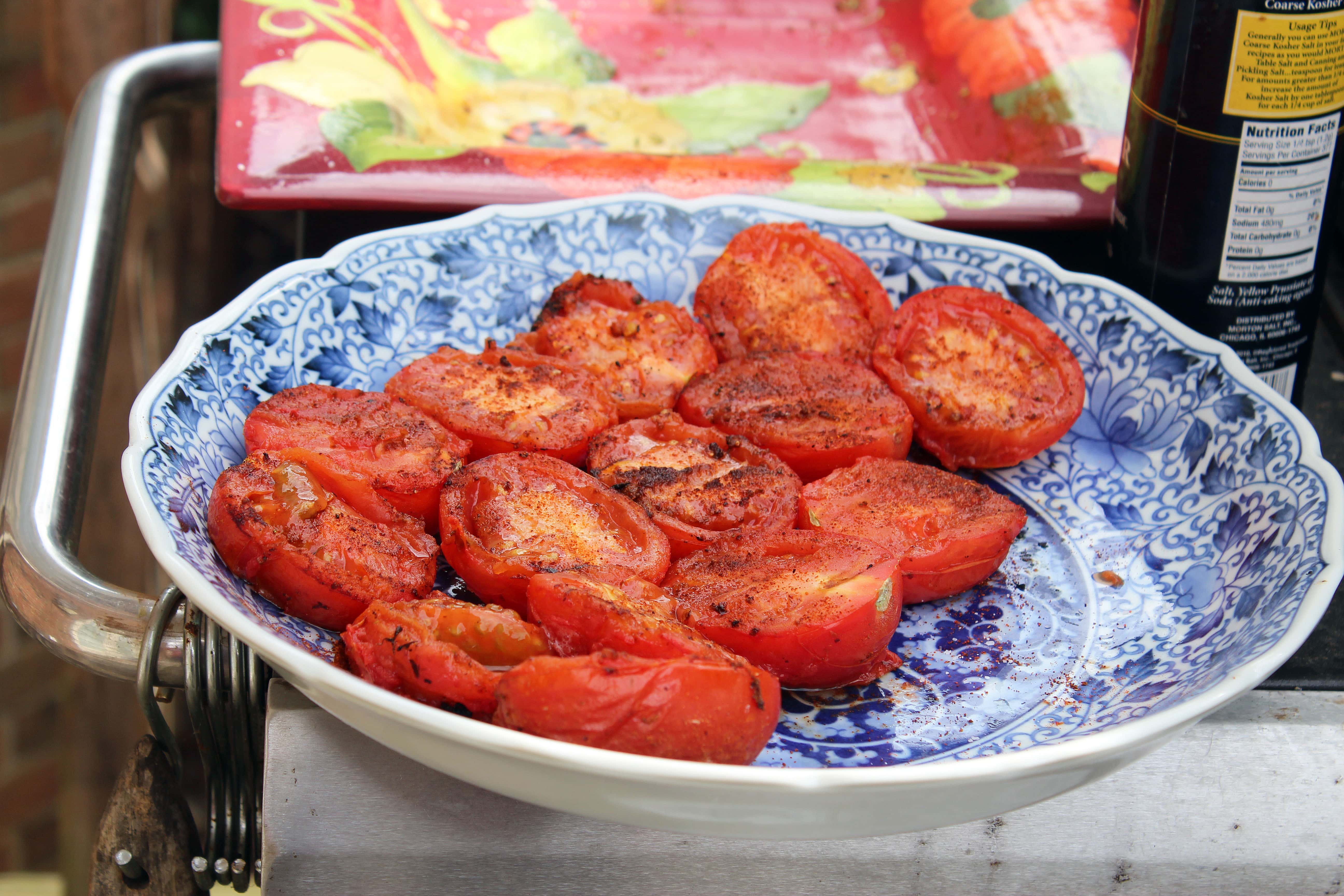 Grilled tomatoes can wait