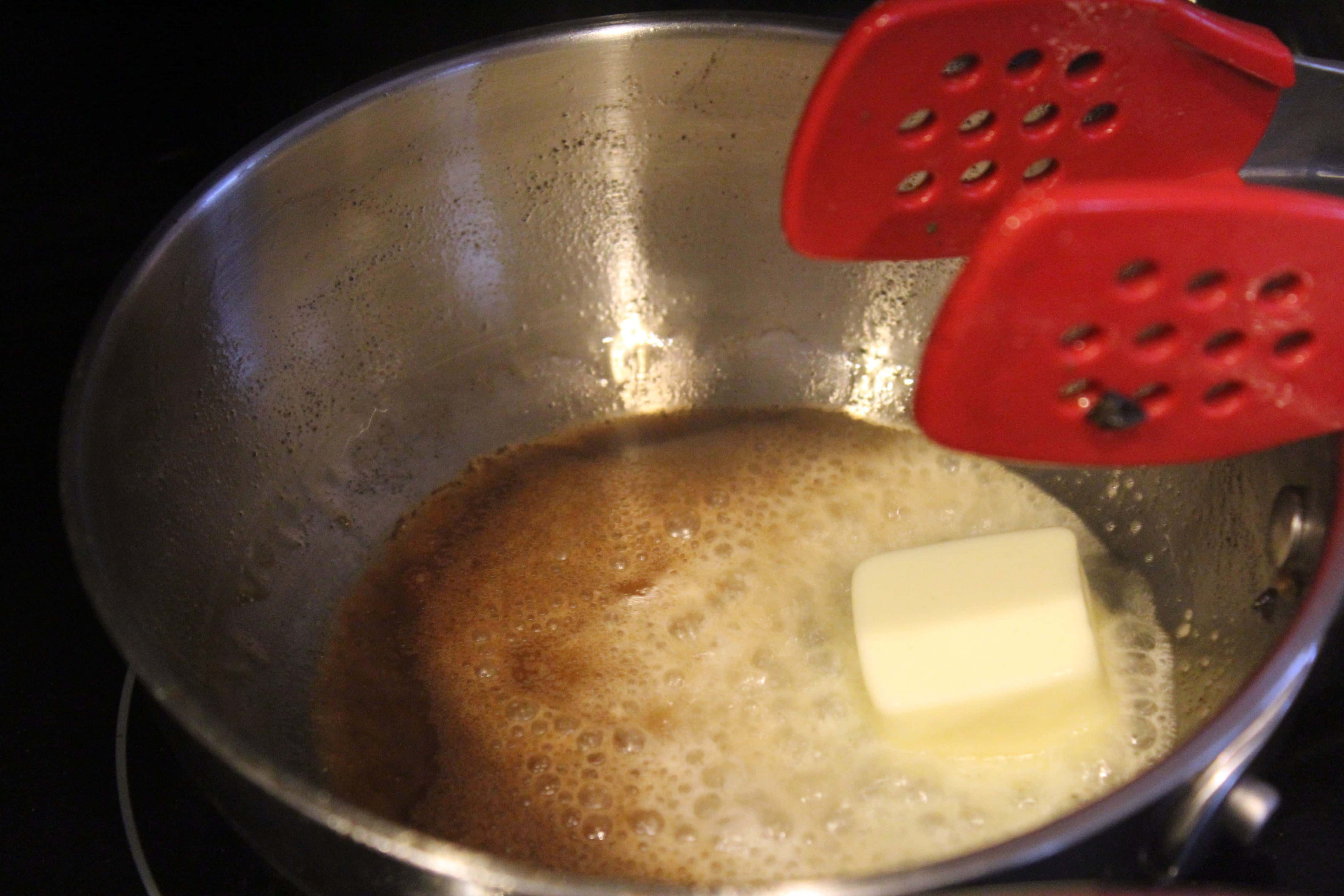 Add more butter to pan