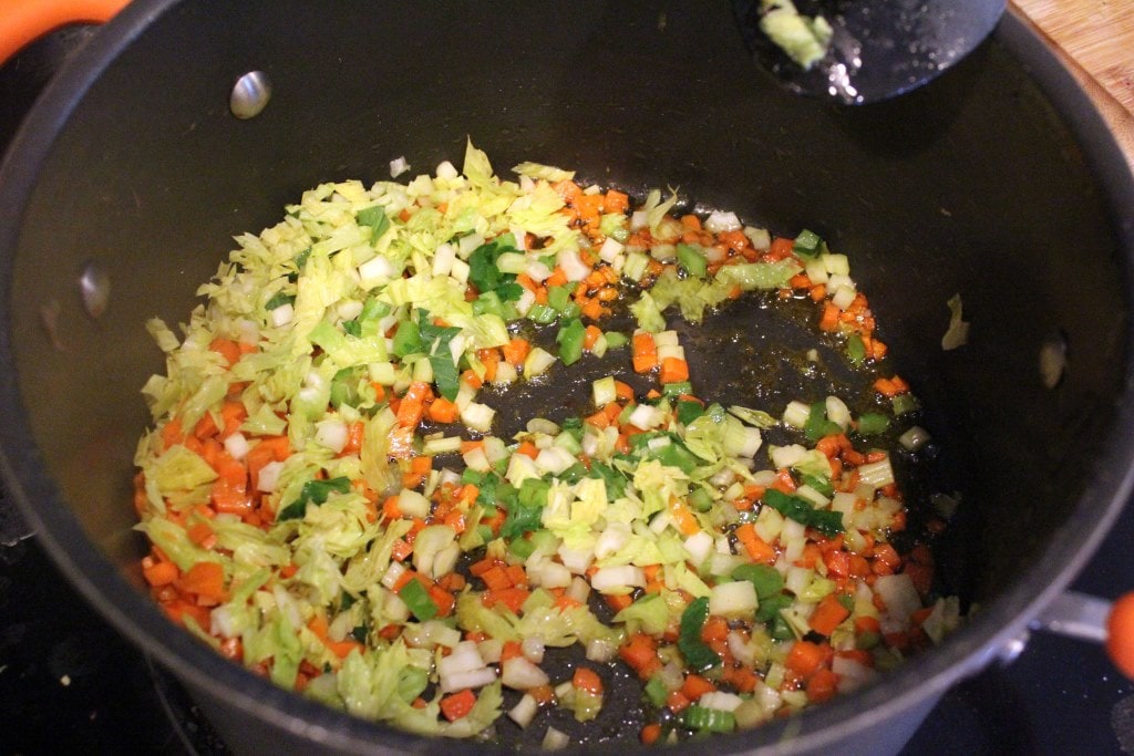 Add celery to carrots