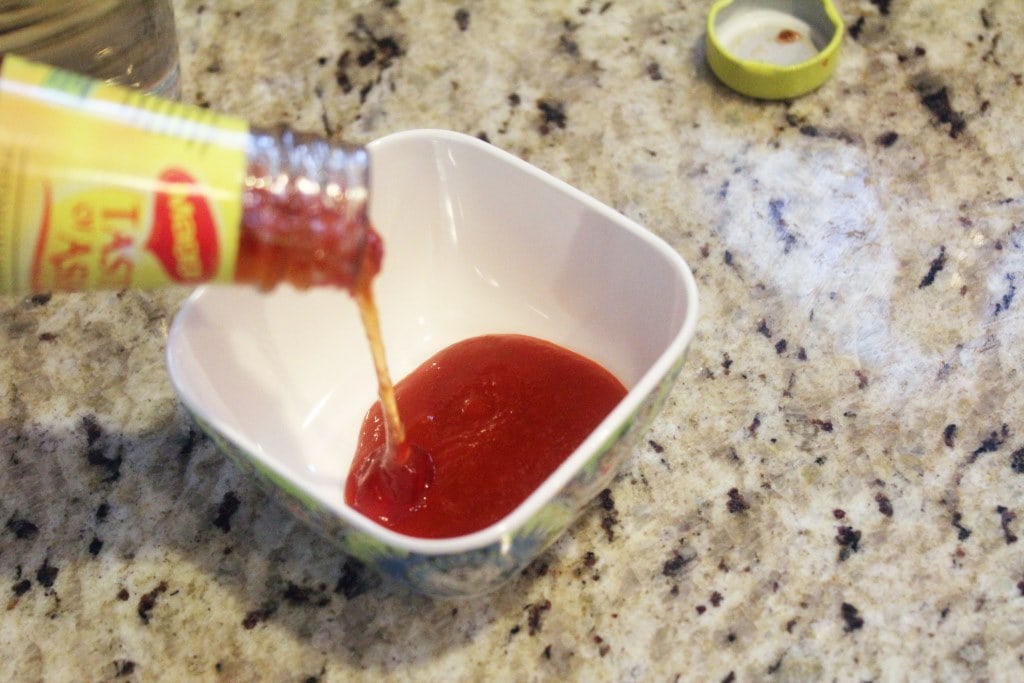 Add chili sauce