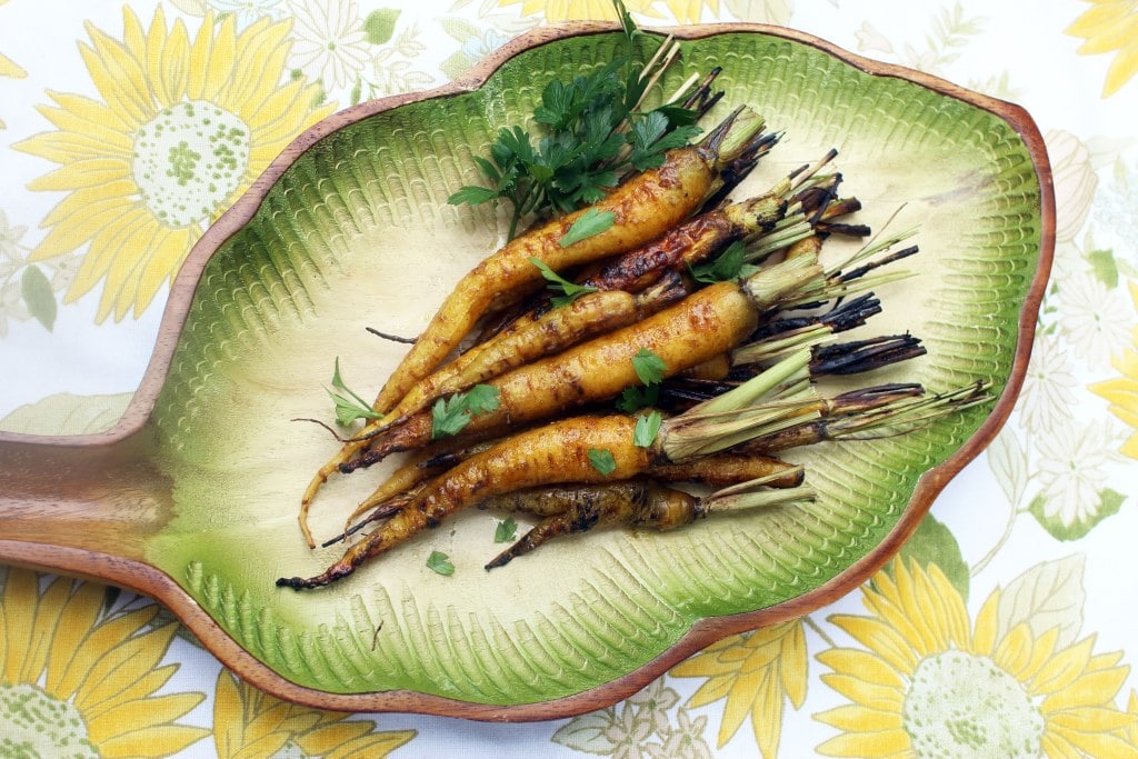 Plate of carrots