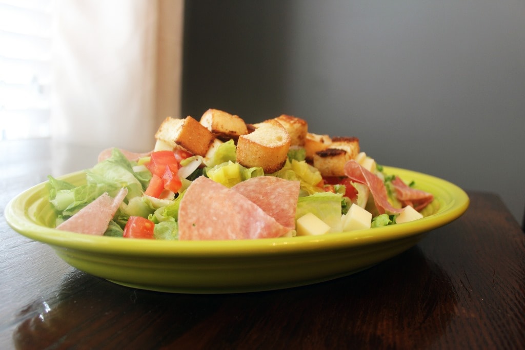 Platter of salad