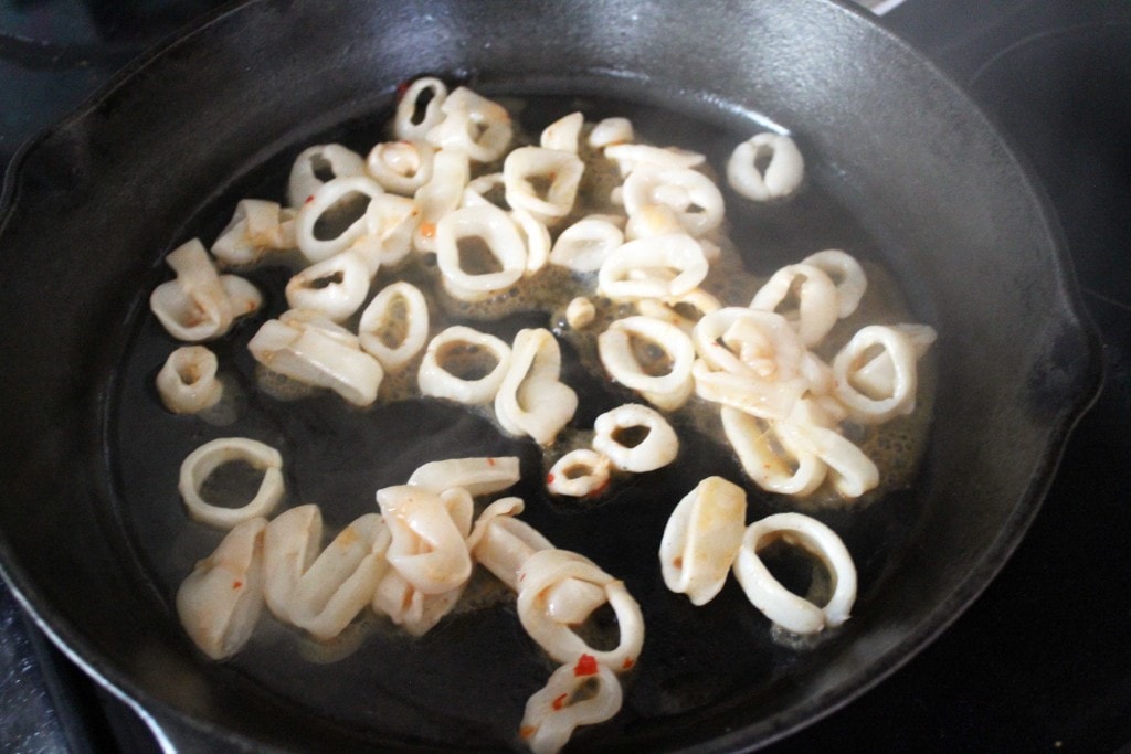 Marinated Thai Calamari Salad