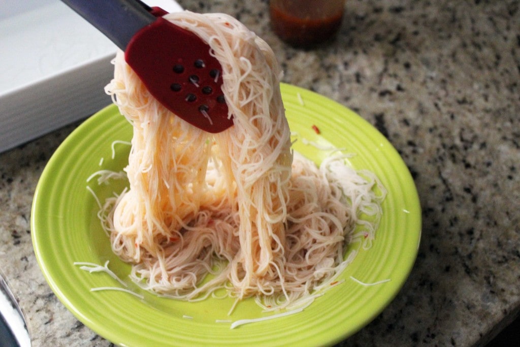 Cooking Rice Vermicelli Noodles