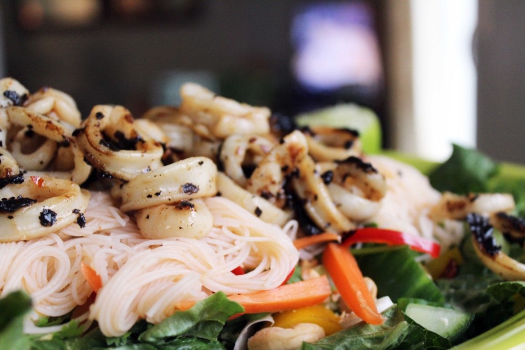 Marinated Thai Calamari Salad