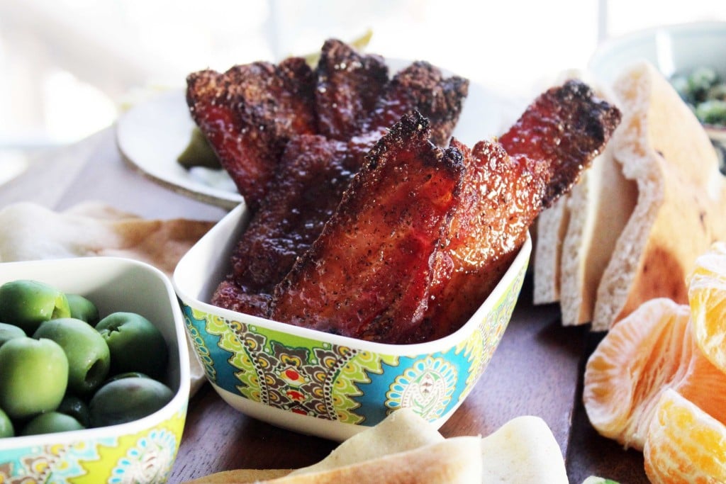 Spicy Candied Bacon recipe