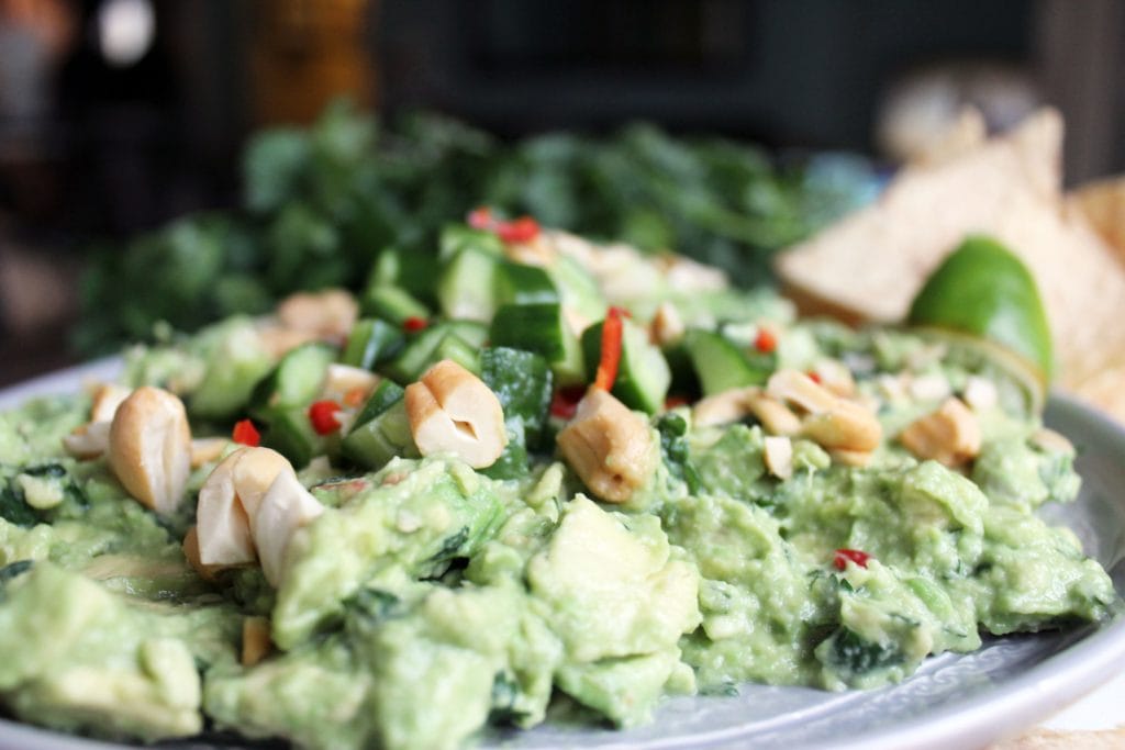 Thai Style Guacamole Recipe.