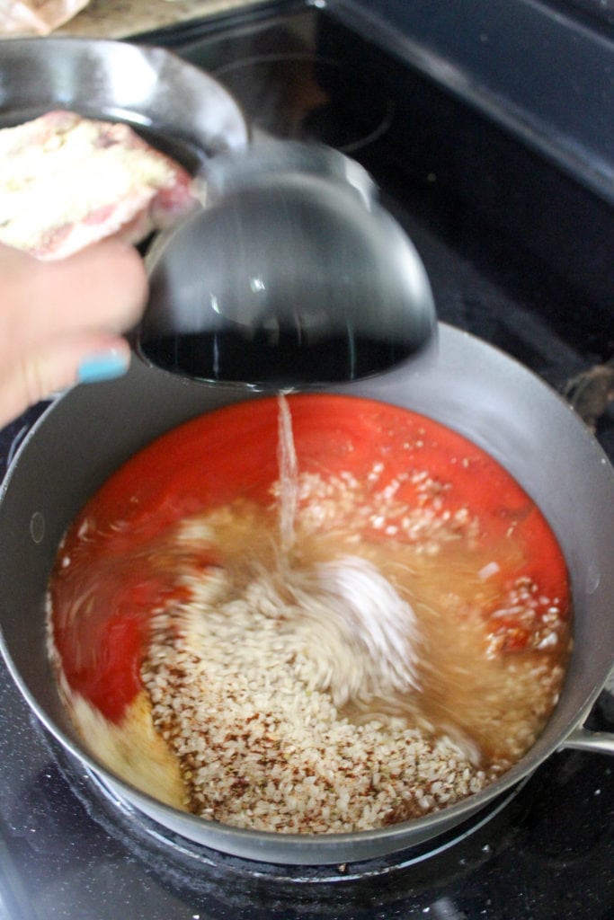 How to make Mexican red rice recipe. Funnyloveblog.com