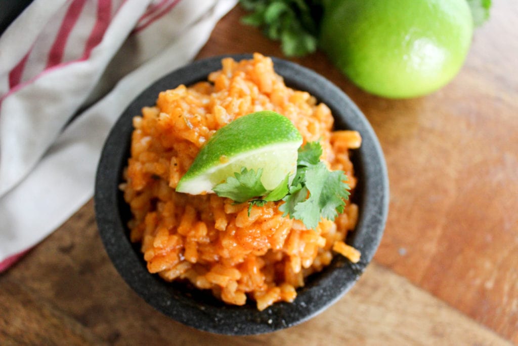 How to make Mexican red rice recipe. Funnyloveblog.com