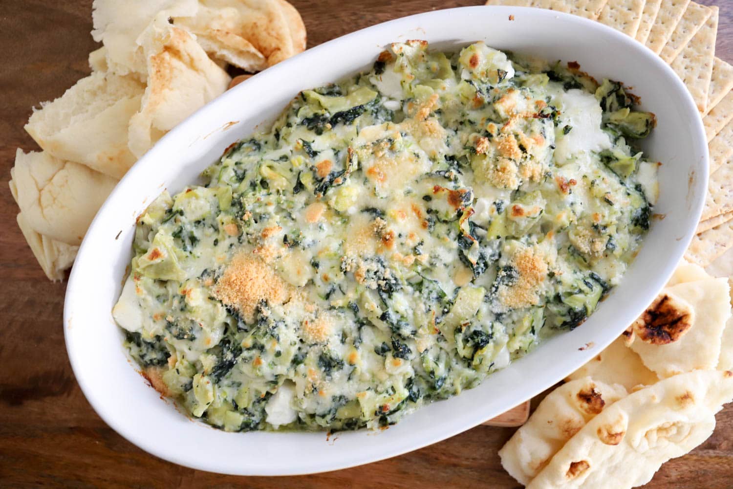 The Very Best Homemade Spinach Artichoke Dip