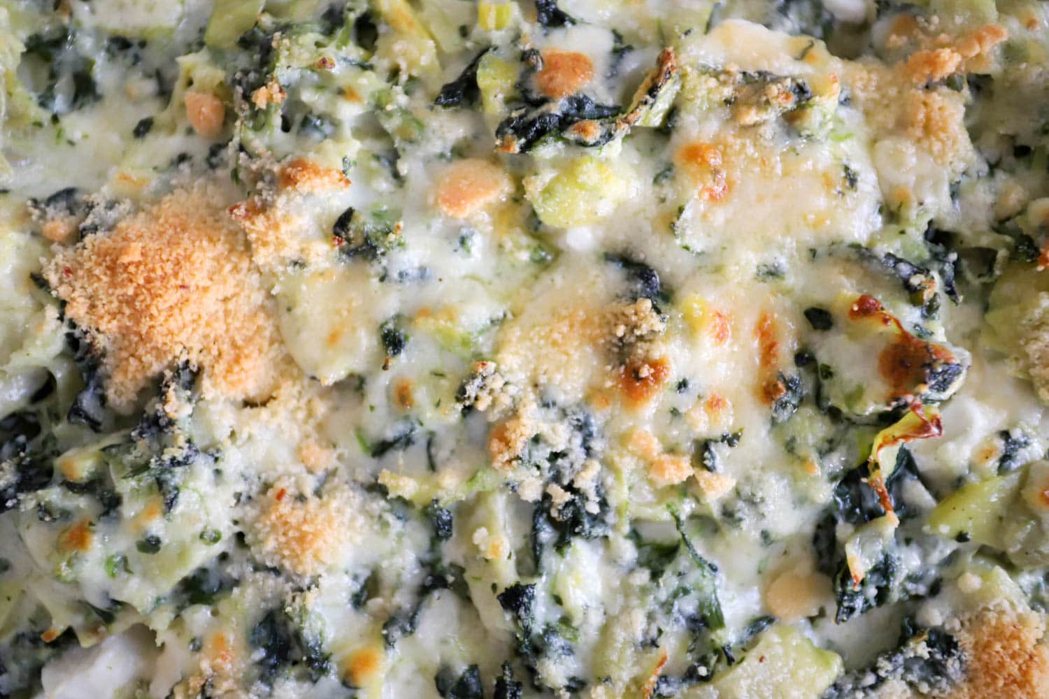 Four Cheese Spinach Artichoke Dip - My Therapist Cooks