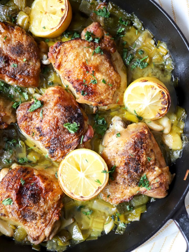 Gluten Free Chicken Thighs with Lemon