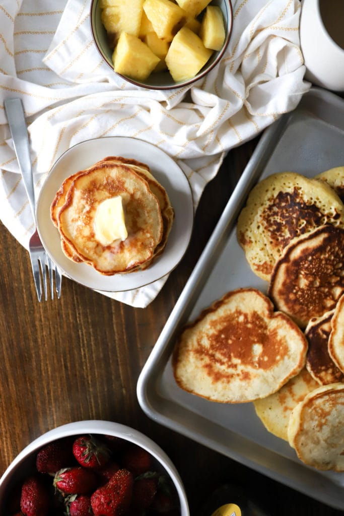 How to make the Best Pancakes Ever recipe by funnyloveblog.com