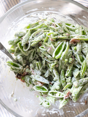Sugar Snap Pea Salad Recipe Southern and Gluten Free