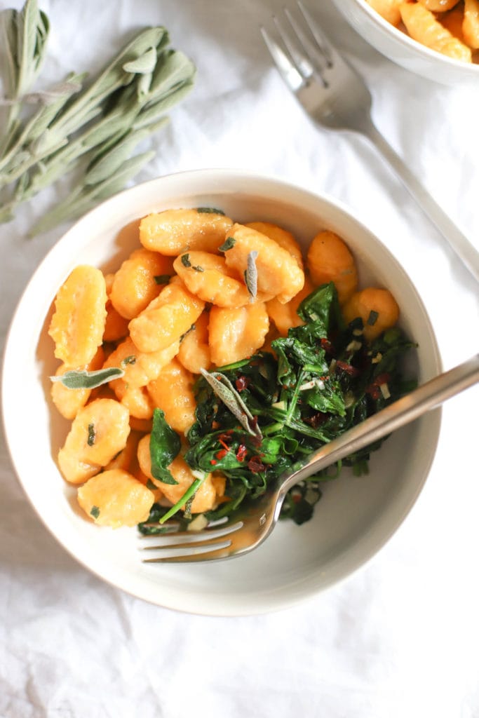 recipes with sweet potato gnocchi