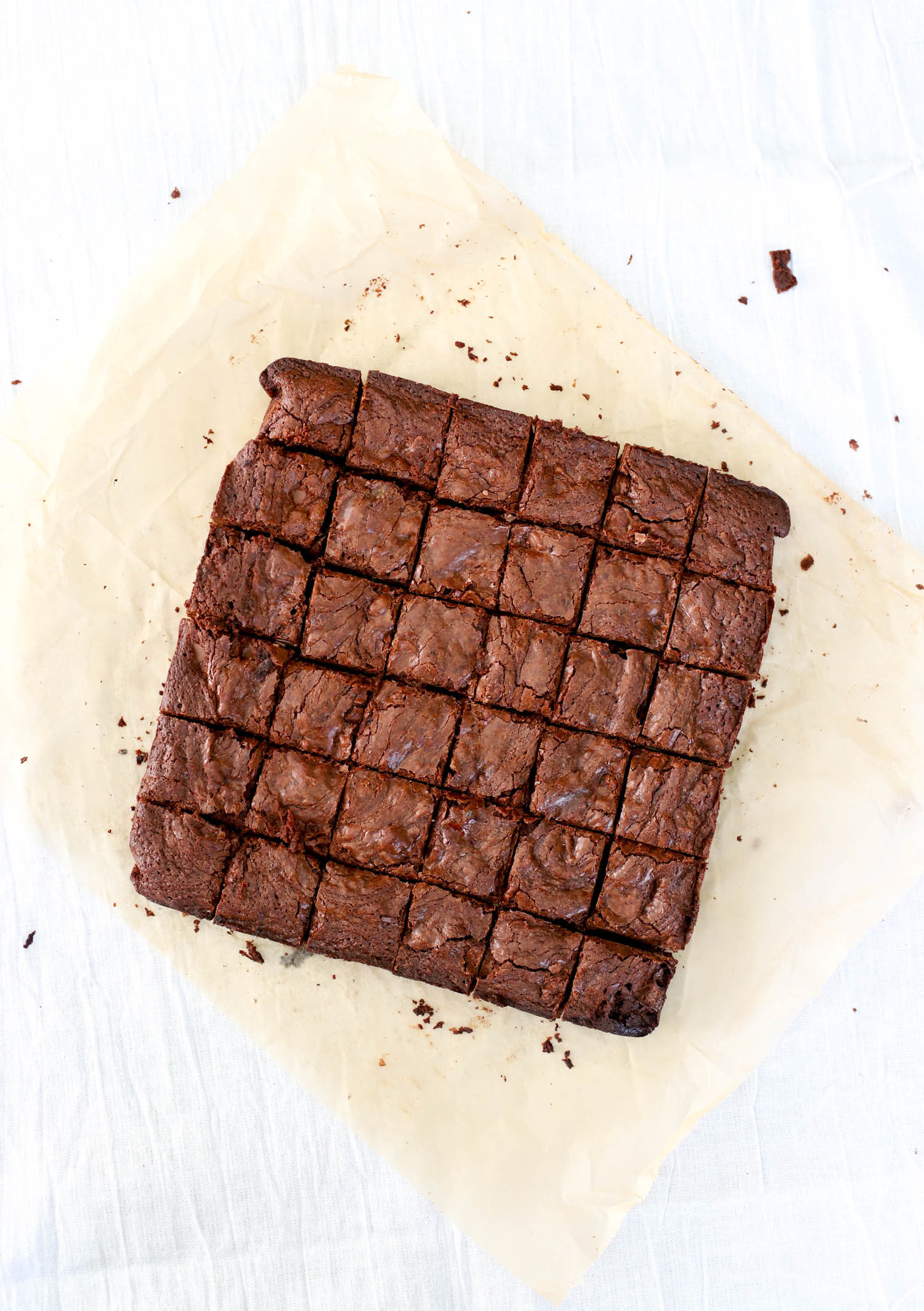 Easy Fudge Brownies Recipe from Scratch