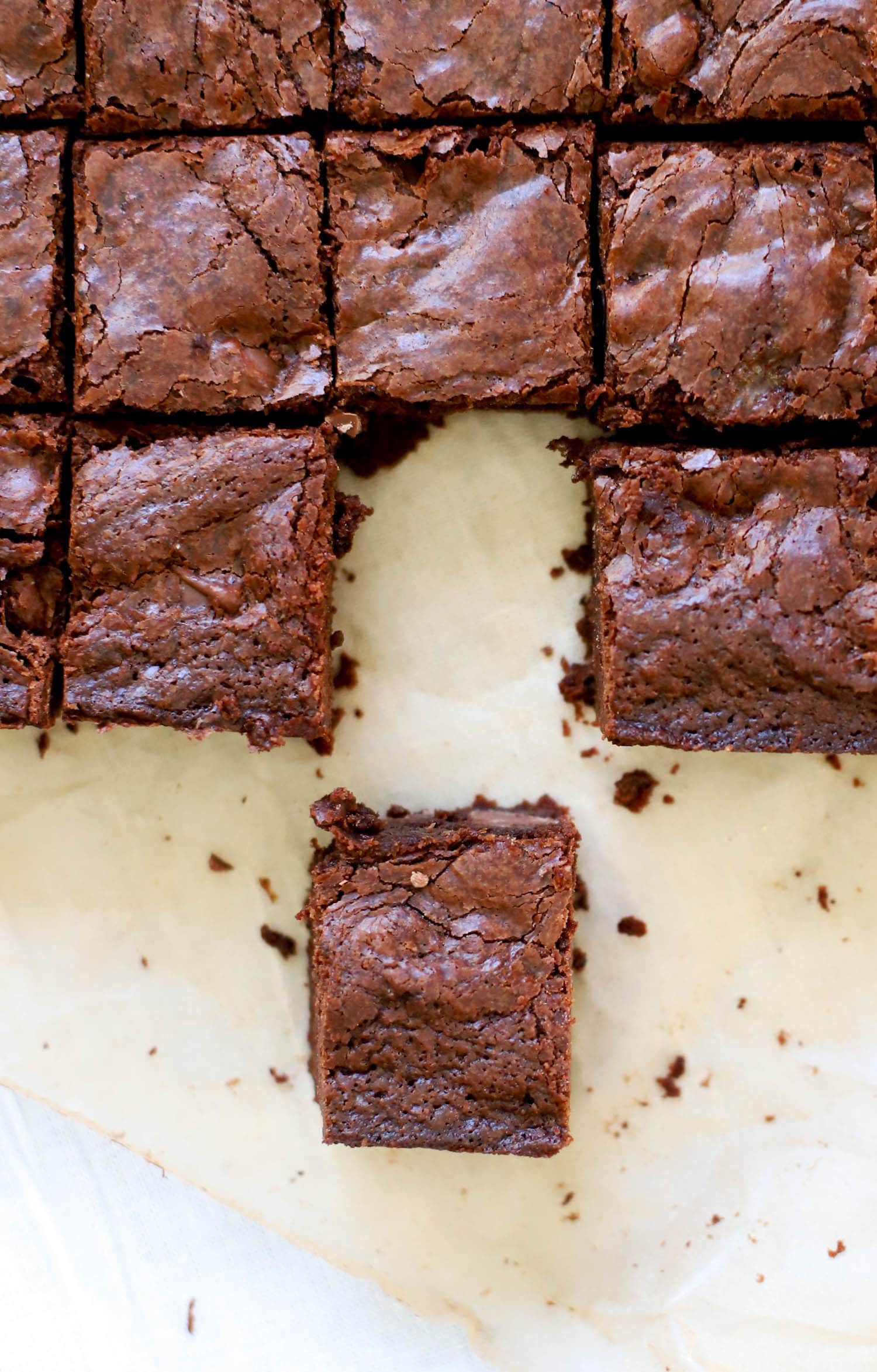 Homemade Chocolate Fudge Brownies - Reluctant Entertainer