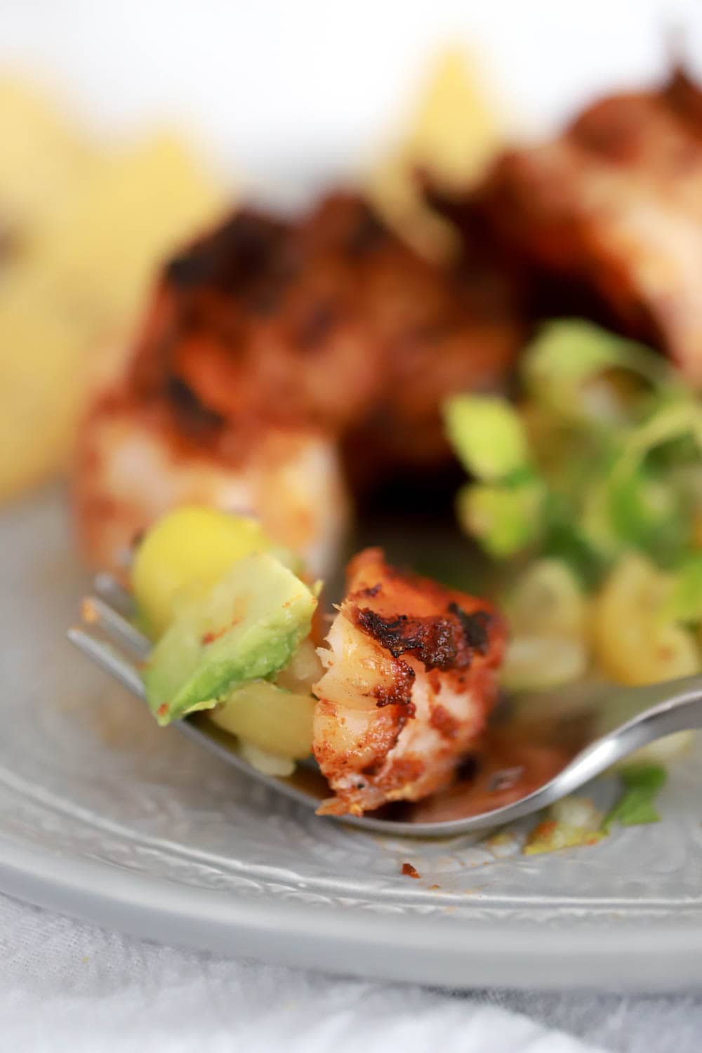 Grilled Shrimp with Avocado Pico De Gallo