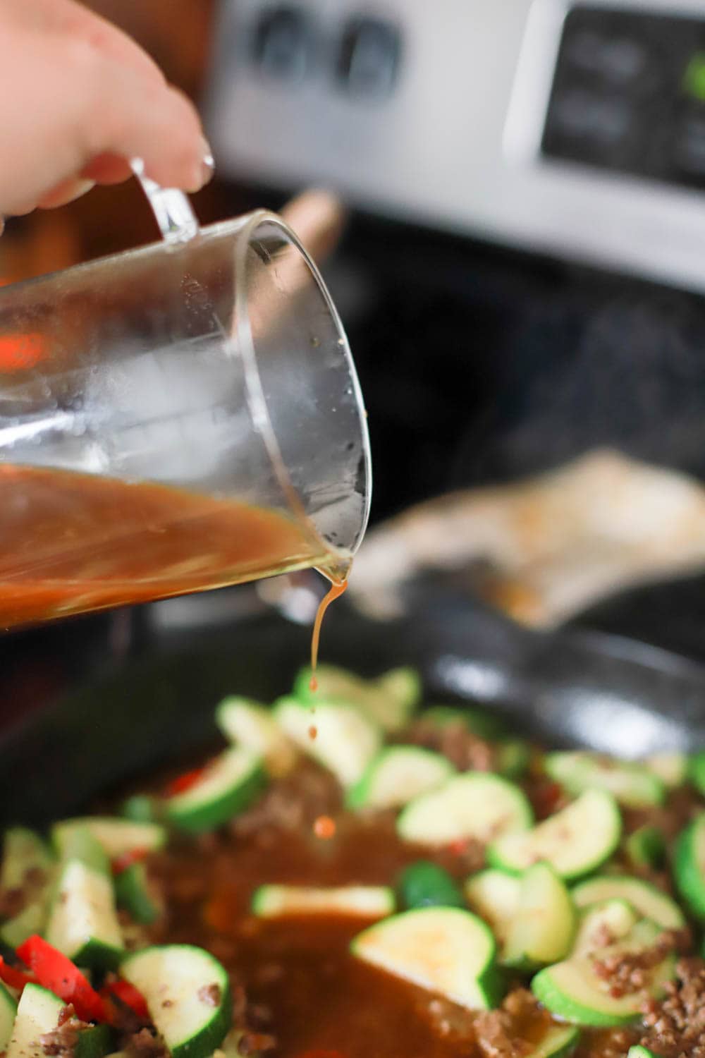 Beef and Zucchini Rice Bowls