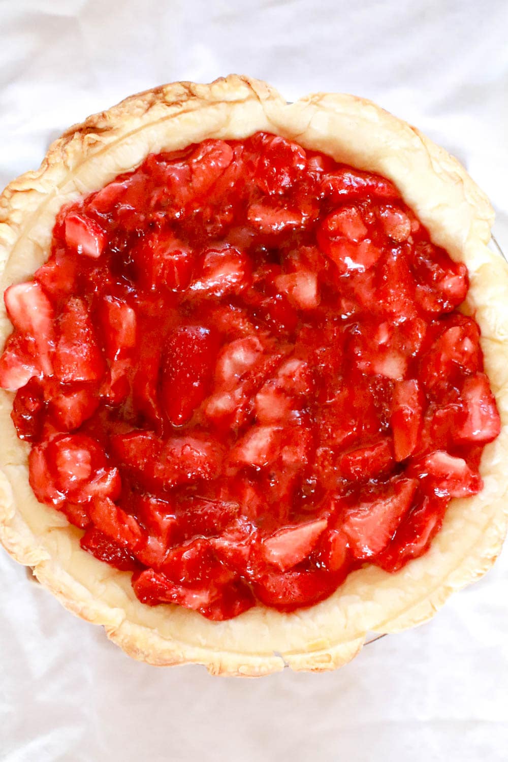 strawberry pie easy