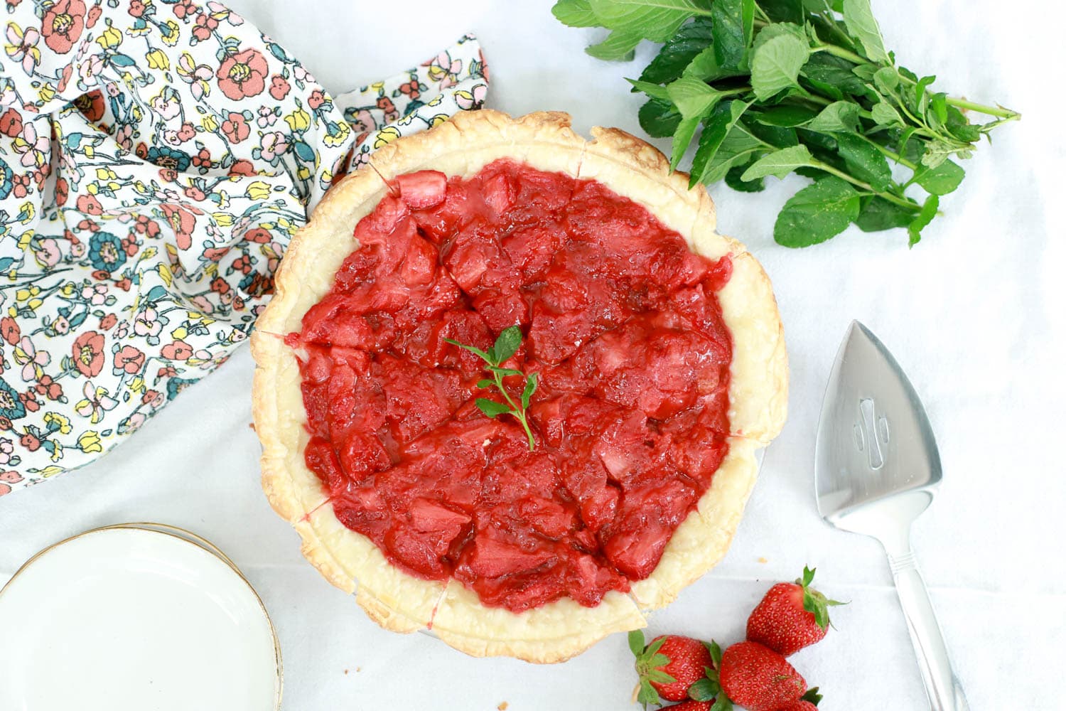 easy strawberry pie