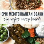 How to make a mediterranean hummus board
