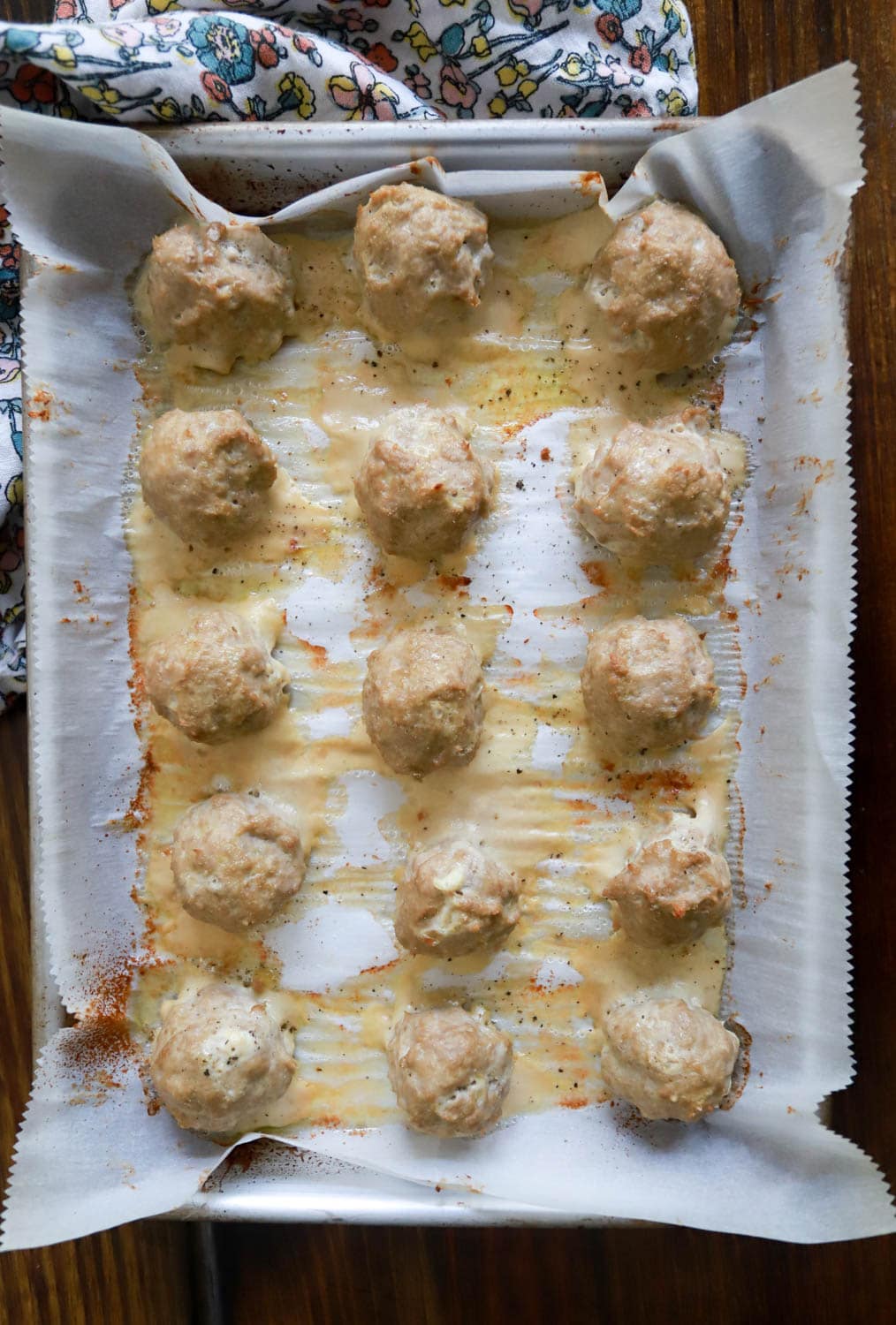 Basic Gluten Free Turkey Meatballs for Meal Prep