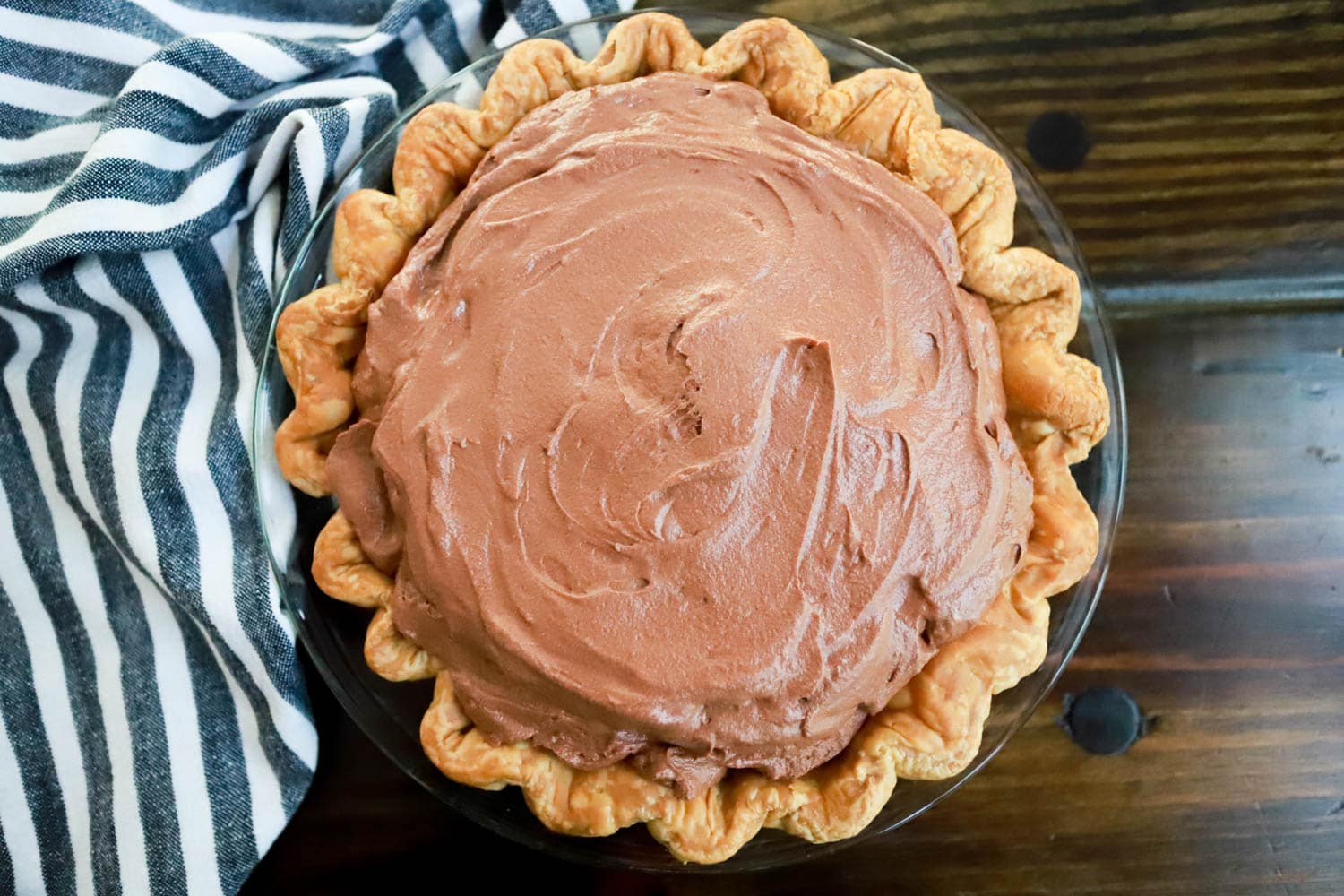 no bake chocolate pie recipe