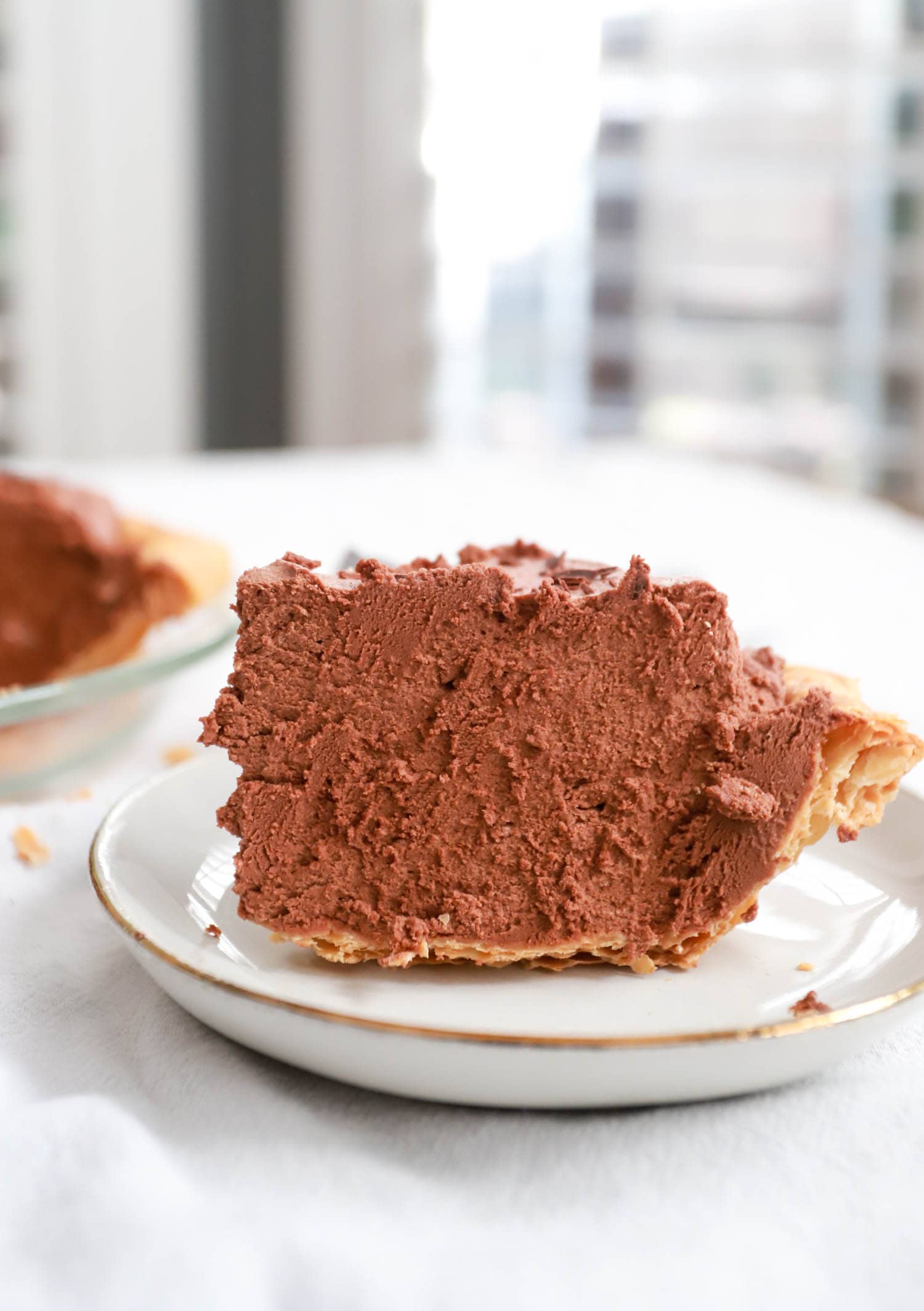 no bake chocolate mousse pie