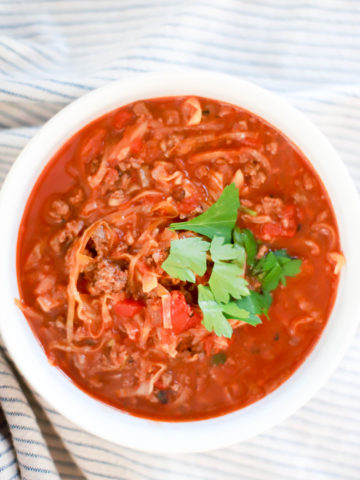 cabbage roll soup recipe