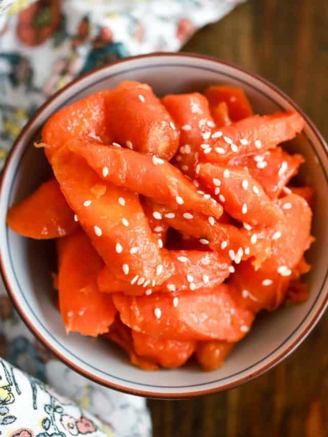 Japanese Sweet Carrots