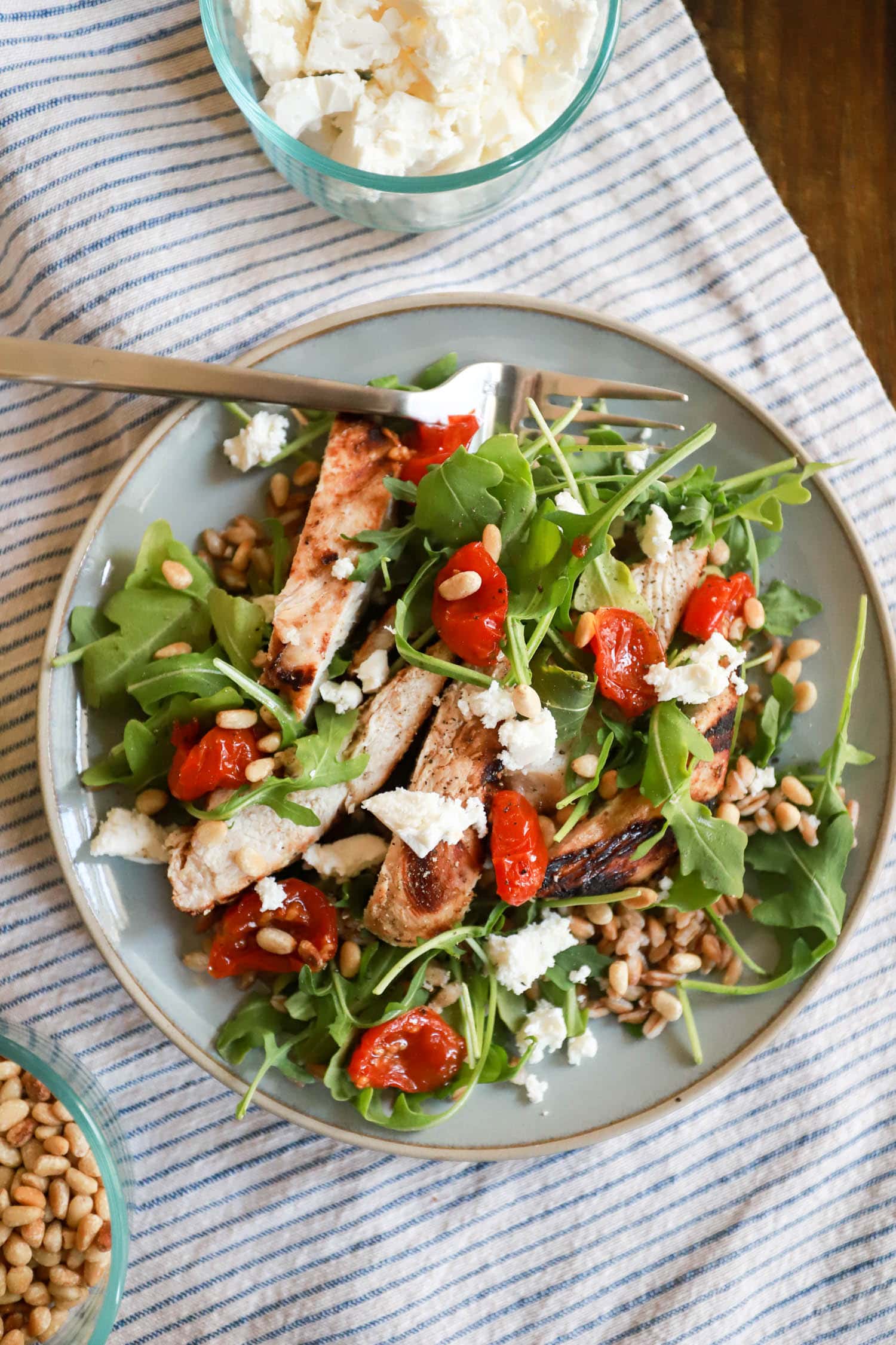 Chicken Salad Grain Bowls