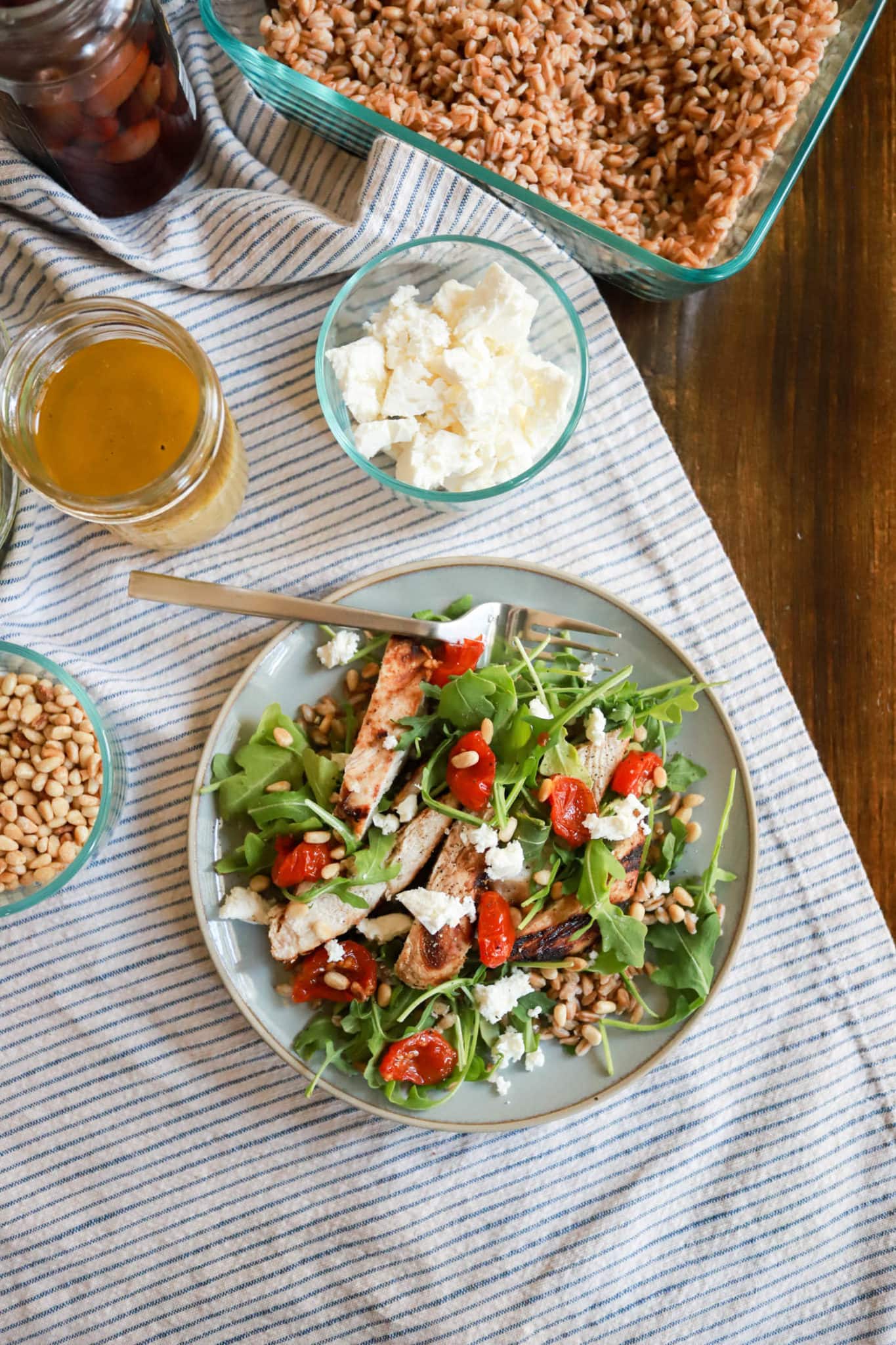 Meal Prep Chicken Grain Bowls - My Therapist Cooks