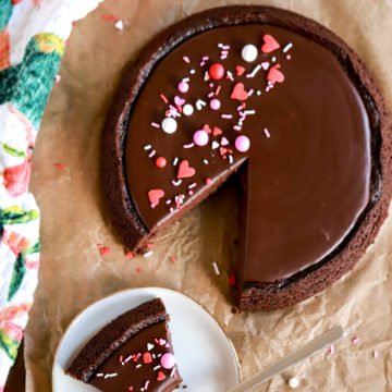 chocolate quinoa cake