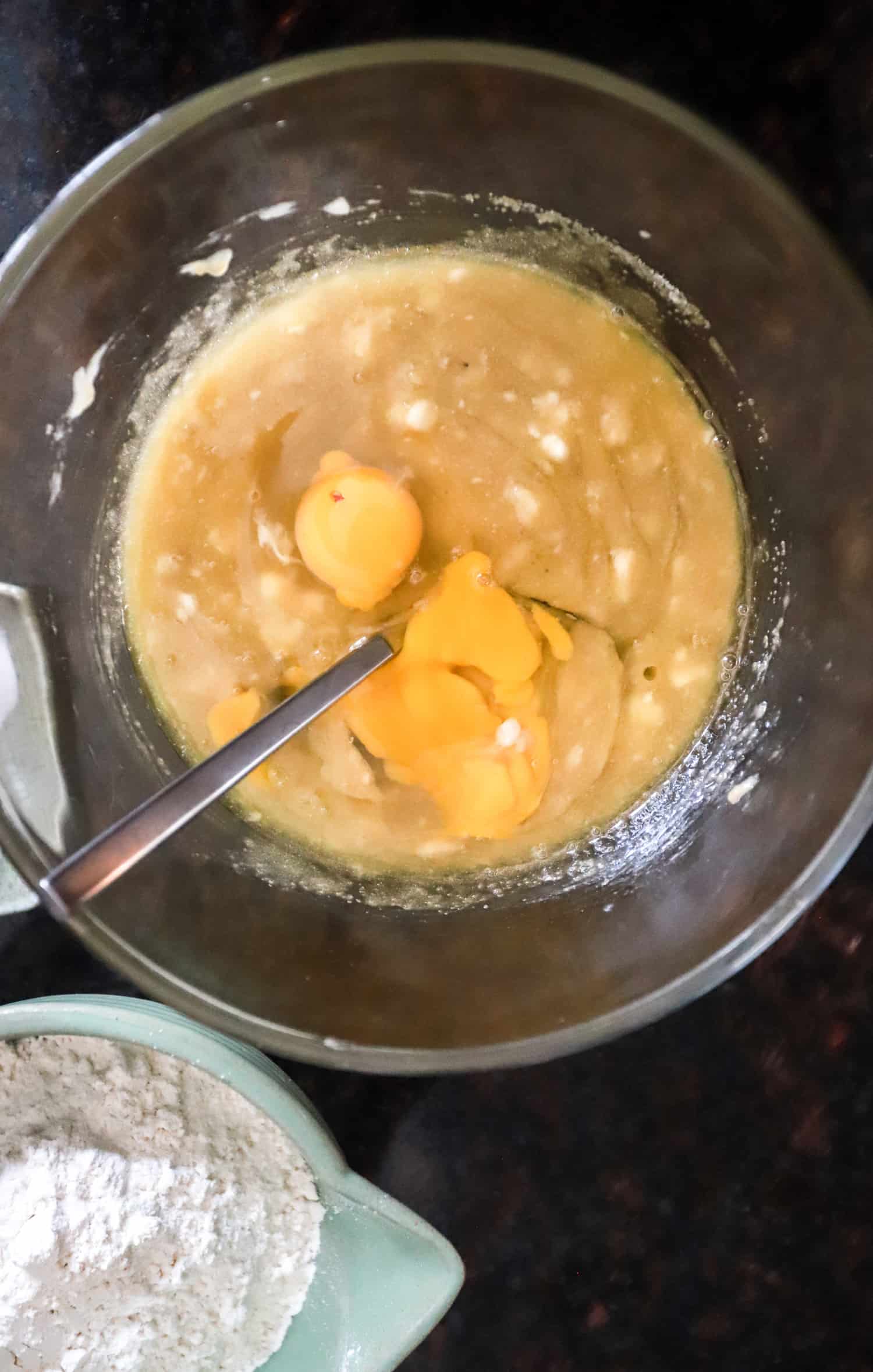 banana bread batter