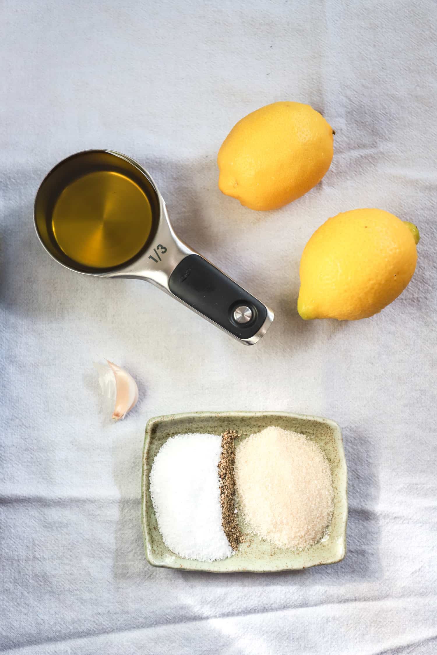 Lemon vinaigrette ingredients