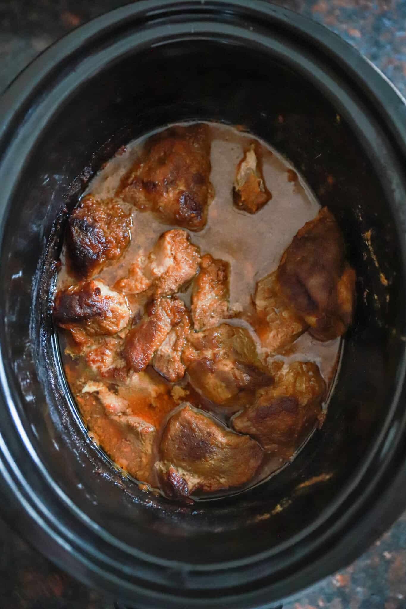 Slow Cooker al Pastor - My Therapist Cooks